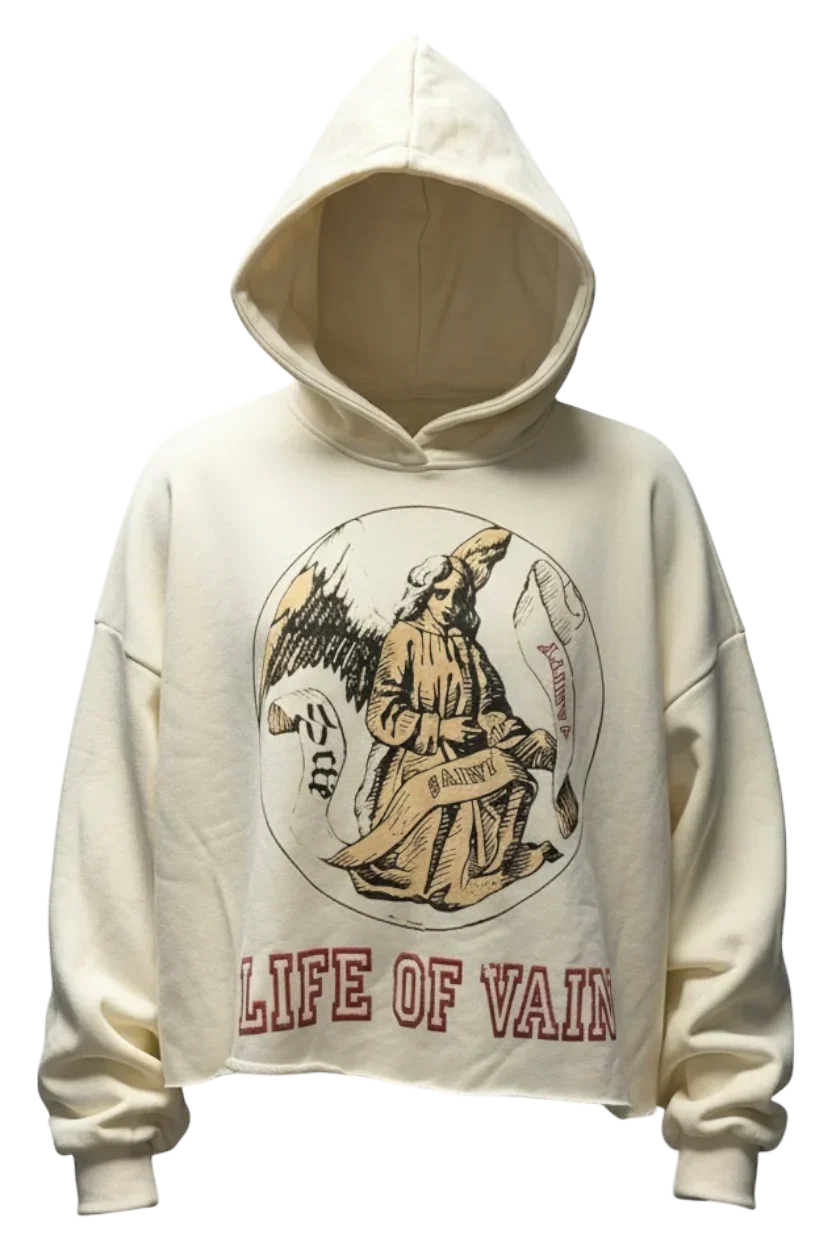 CREAM LIFE OF VAIN HOODIE
