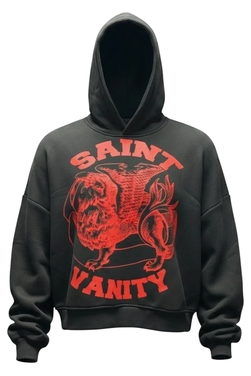 BLACK &amp; RED GRIFFIN HOODIE