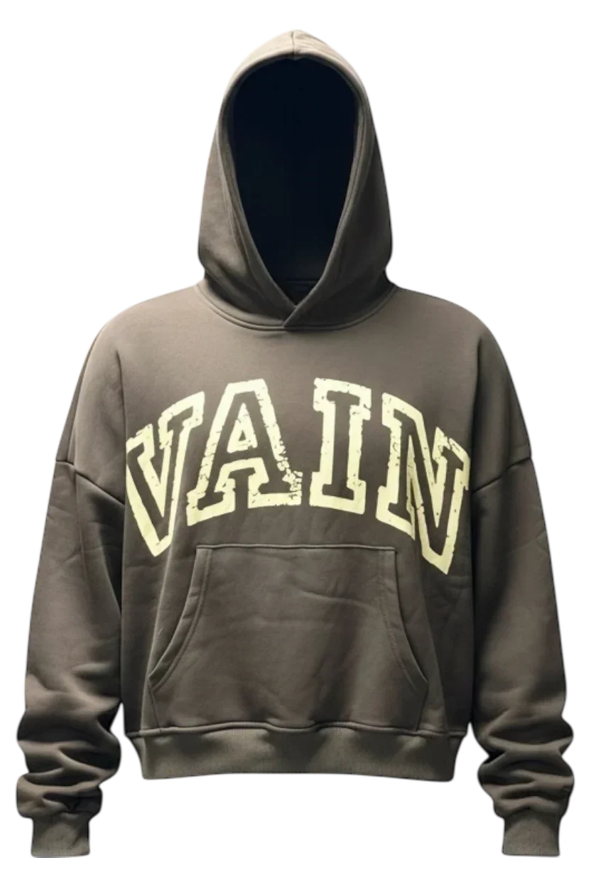 SLATE GREY VAIN HOODIE