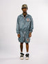 SAINT VANITY CARGO NYLON SET GREY
