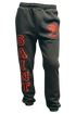 BLACK & RED GRIFFIN SWEATS by Saint Vanity featuring red graphic details and comfortable fit.