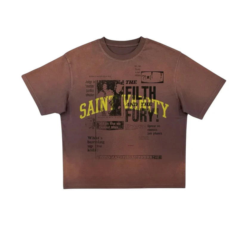 NEWSPAPER TEE | Premium Streetwear