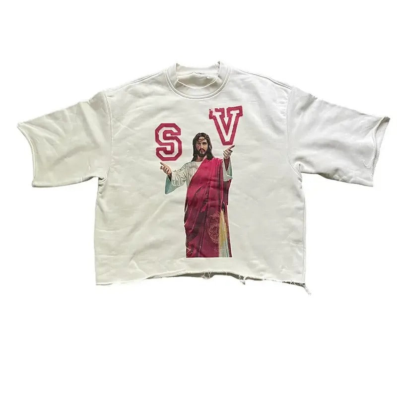 White Saint Vanity Logo T-Shirt