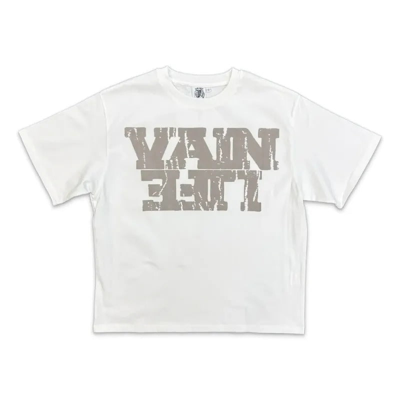 White Saint Vanity Vain Life Tee