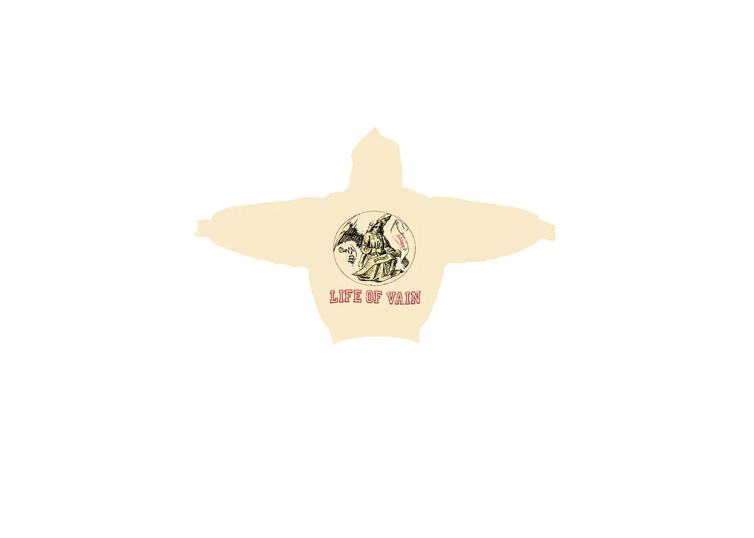 Saint Vanity Cream Life Of Vain Hoodie