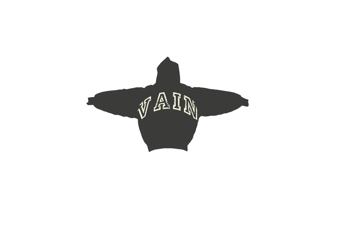 Sanit Vanity Slate Grey Vain Hoodie